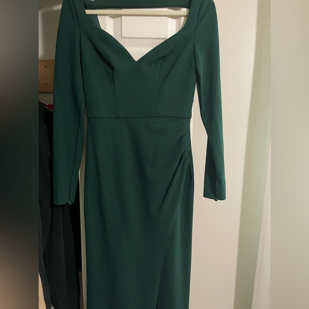 Women’s Bridesmaid Dress Dark Green